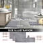 Tapis pour salle de bain Porreca-206803553