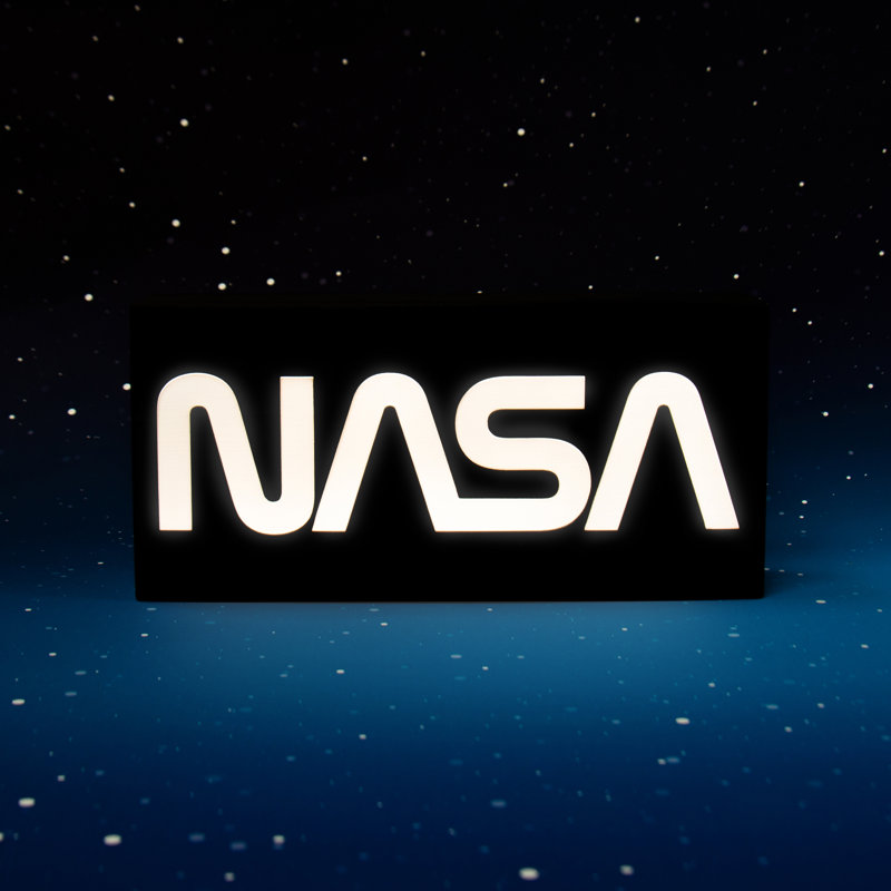 Fizz Creations NASA Logo USB Powered with Included Cable - LED Night Light
