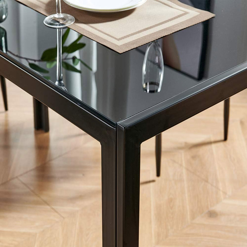 4 - Person Four Leg Dining Set, Teal