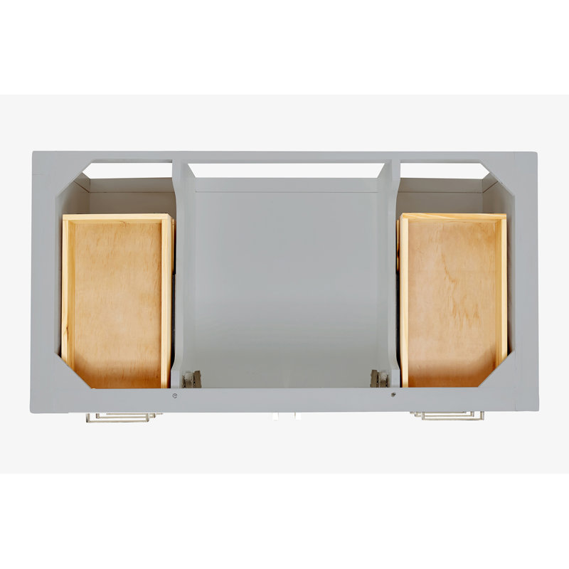 ARIEL Magnolia 42 Single Bathroom Vanity with Top, Gray