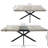 55.11'' -70.86"Retro Rectangular Stretch Dining Table-515742031