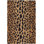 Leopard Hand Micro Hooked Wool Rug