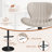Adjustable Bar Stool With Footrest, 360° Swivel Metal Counter Stool,Set Of 2-1090610841