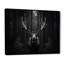 Black White Moose Monochrome Framed On Canvas Print-1670410521-1670410526