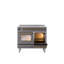 Cuisinière à induction 40 pouces avec 6 éléments à induction ILVE Nostalgie II Series (porte en verre)-1695305315