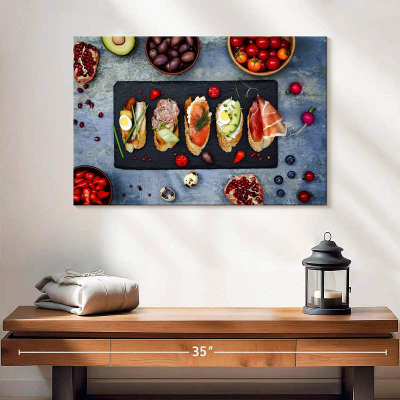 Yarlin Bruschetta Platter, 30" H x 45" W