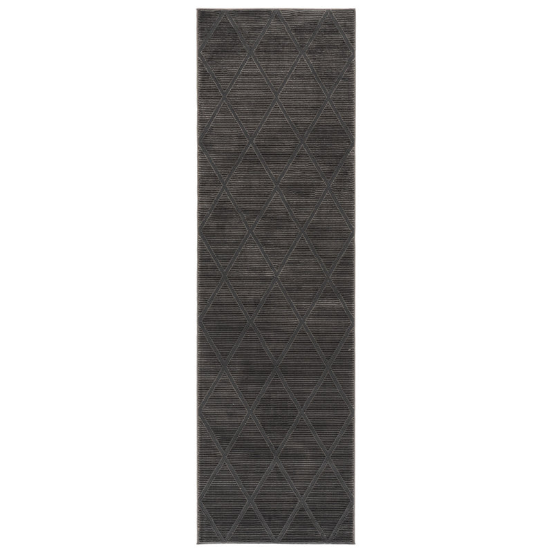 Ilyess Performance Geometric Rug, Runner 2'3" x 8'