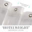 Falko Shower Curtain Liner with Weighted Hem-1409867713