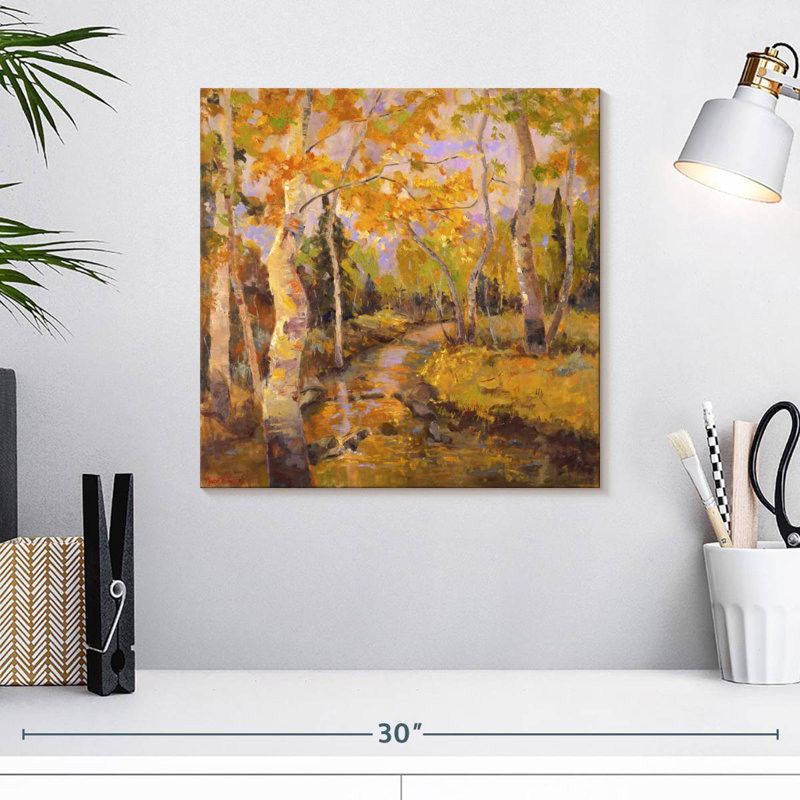 Alvord Four Seasons Aspens III, H 16 po x l 16 po