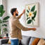 Magnolia Botanical - Wrapped Canvas-1671804167-1671804217