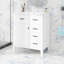 Meuble-lavabo élégant avec lavabo 30 po