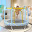 Trampoline pour tout-petits trampoline pour enfants intérieur et extérieur avec panier de basketball