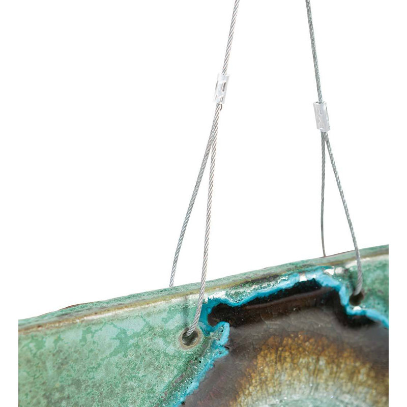 Modern Abstract Wall Decor on Ceramic