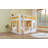 Jonathan Wooden Bunk Bed with Storage Shelves, Window & 2 Doors-120886386