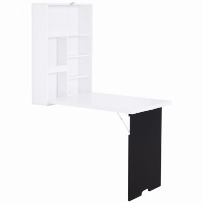 Bureau flottant avec rehausse Honorine