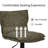 Modern Upholstered Adjustable Height Swivel Full Back Metal Base Bar Stool-952662194-952662196