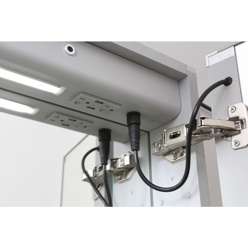 Signature Royale 36" x 36" LED Medicine Cabinet with Defogger