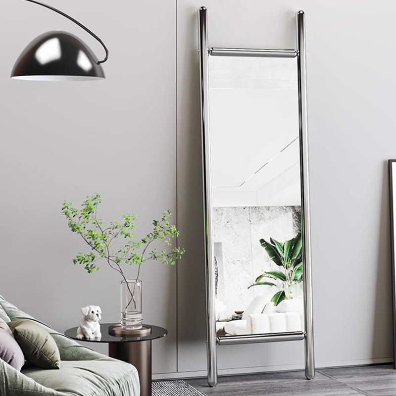 Miroir pleine grandeur en acier inoxydable, 82.68" H x 39.37" W