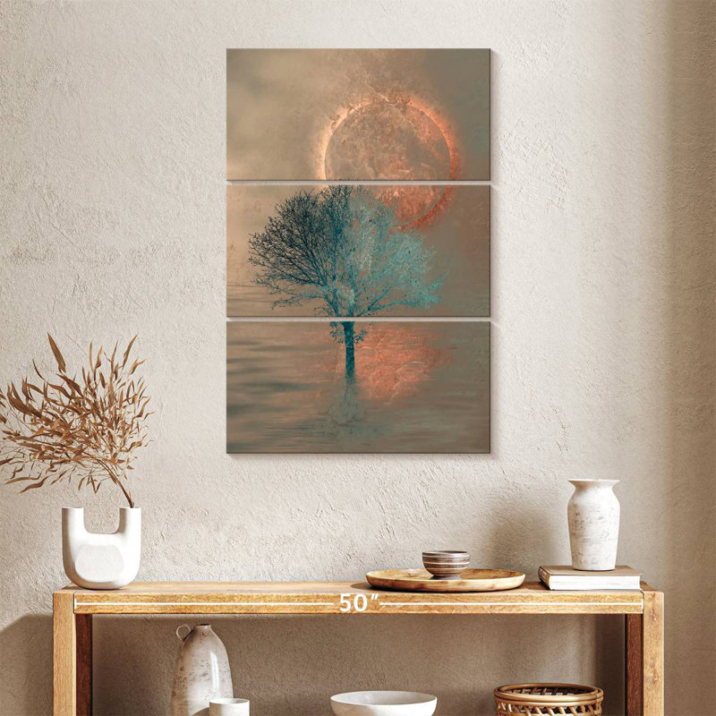 Kelan Blood Moon, 38" H x 24" W