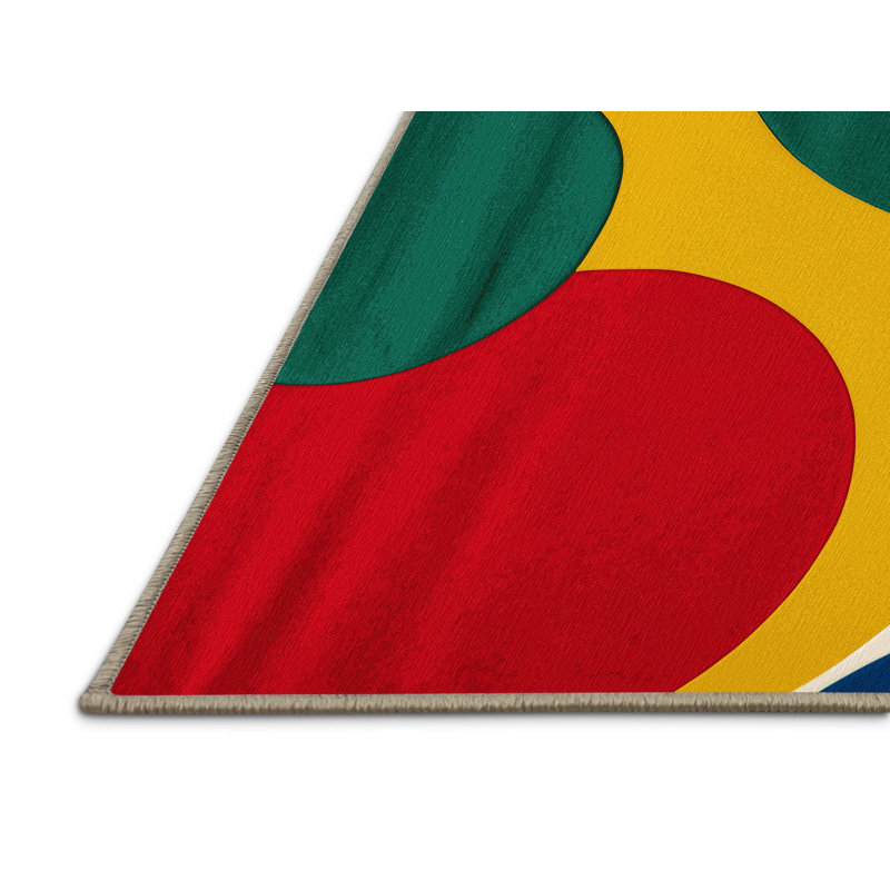 Breezy Orbit Rug, Rectangle 8' x 10'