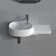 CeraStyle By Nameeks 12.5'' Ceramic Rectangular Bathroom Sink with Overflow