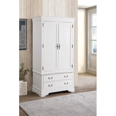 Armoire Louis Phillipe G3190-A, blanc