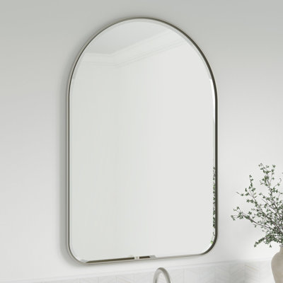 Rohe Stainless Steel Arch Mirror