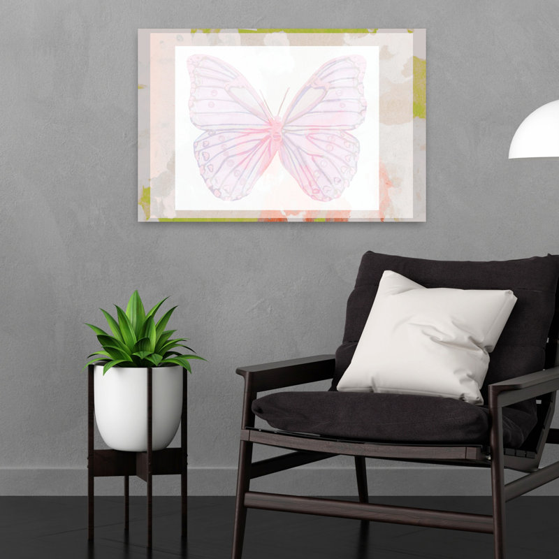 Collage de papillons, H 16 po x l 24 po