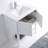 Wilner 30 " W Freestanding Standard Free Standing Single Double Single Vanity Bathroom Vanity With Ceramic Top-570761438