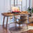 Light Walnut Rectangular Solid Wood Writing desk-1652252664