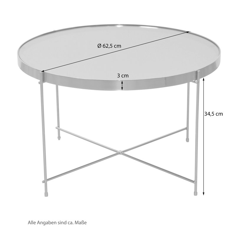 Lacourse coffee table, Black