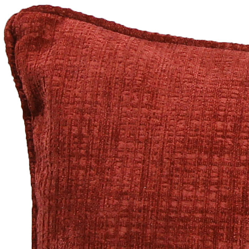 18" x 18" Indoor Throw Pillow, Hatched Chili