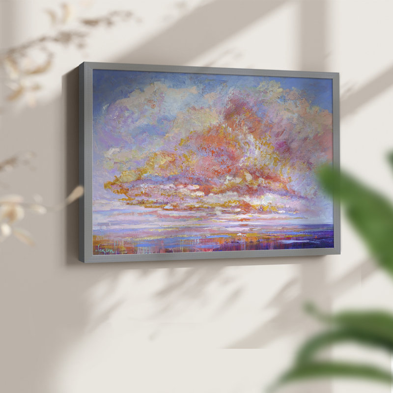 «Blessed Eve II», reproduction encadrée, H 8 po x l 10 po, Gris