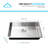 KBFmore Bowl Stainless Steel Kitchen Sink with Accessories-98228055-98228060