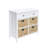Flavius White Finish Console Cabinet-120258840