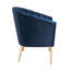 Fauteuil en velours l 31 po Lyli-1597956574