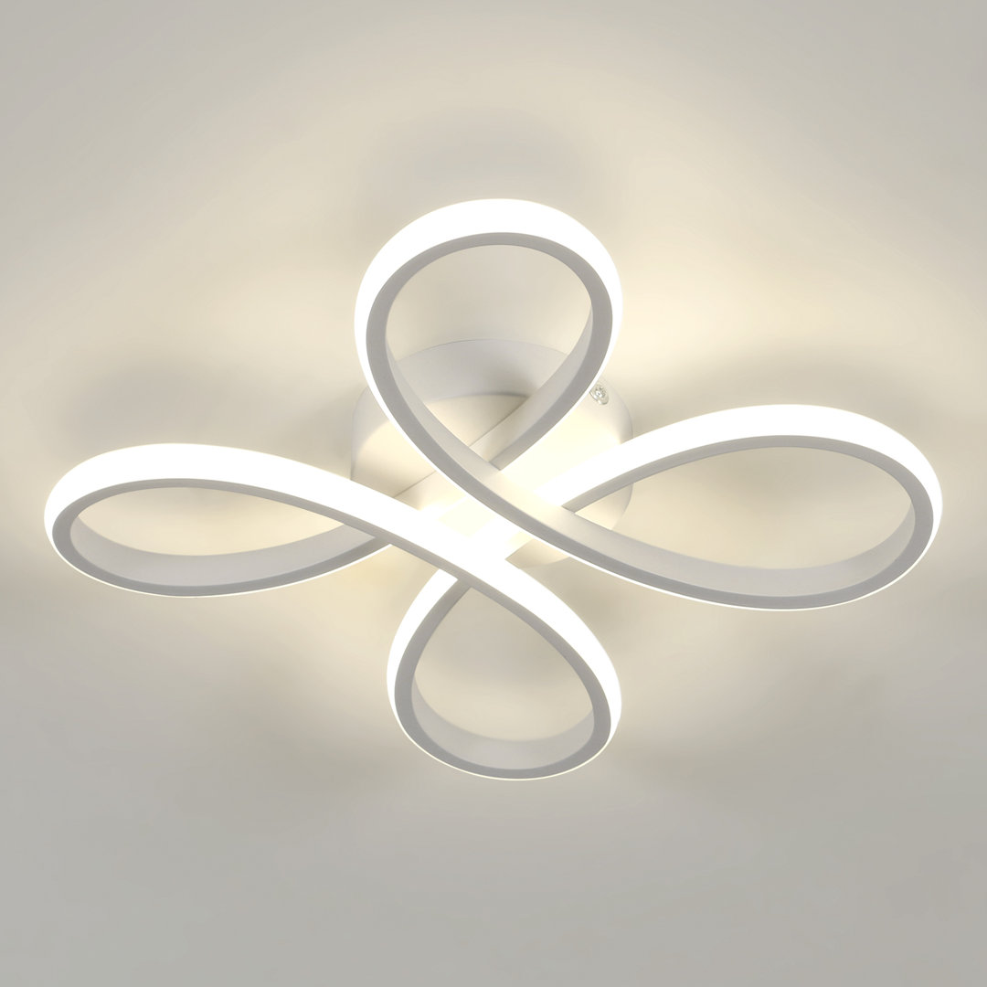 Blitar 30cm 4-Light LED Flush Mount Ceiling Light