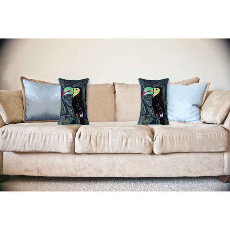 Toucan Outdoor Rectangular Pillow Cover & Insert, 16" x 20"