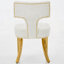 Farmhouse Chenille Fabric Upholstered Dining Chairs-2051743001