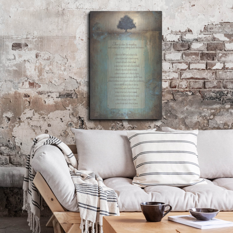 «Time For Everything» par Britt Hallowell, H 36 po x l 24 po