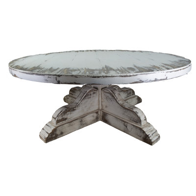 Table basse à piédestal