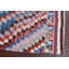 Tapis de couloir oriental à carreaux marocain noué à la main 3 x 7
