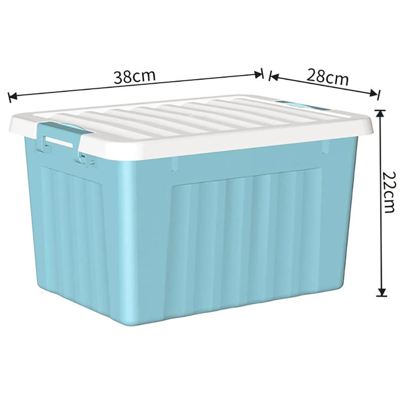 Rebrilliant Plastic Box, Blue, 15