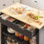 Mitul 98cm W Kitchen Island on Wheels