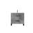 36" Single Bathroom Vanity Free-standing vanities with Gloss white Ceramic Top,1 Drawer,2 doors Modern for Small Bathroom-243756664