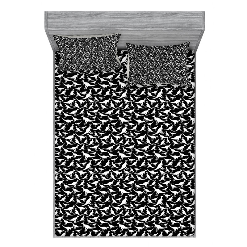 Microfiber Sheet Set, Full Sheet Set with Fitted Sheet