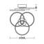 Plafonnier à DEL Mooty 26W 1350Lm 120V-1931251262-1974348437
