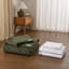 Ensemble de couvre-lit Zera & Velvet 7 pièces - Vert olive, taille Queen