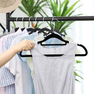 Velvet Non-Slip Standard Hanger for Tie/Belt