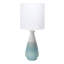 Lampe de table verte 25 po Boone